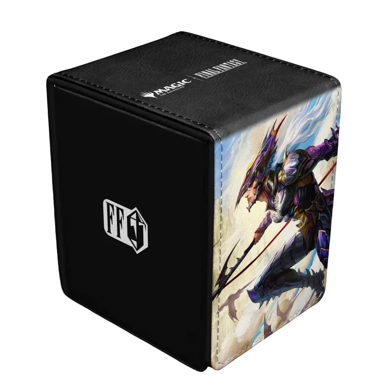 Ultra Pro - Final Fantasy Premium Alcove Flip Deck Box (100 double-sleeved cards) 76 × 100 × 83 mm - Kain, Traitorous Dragoon